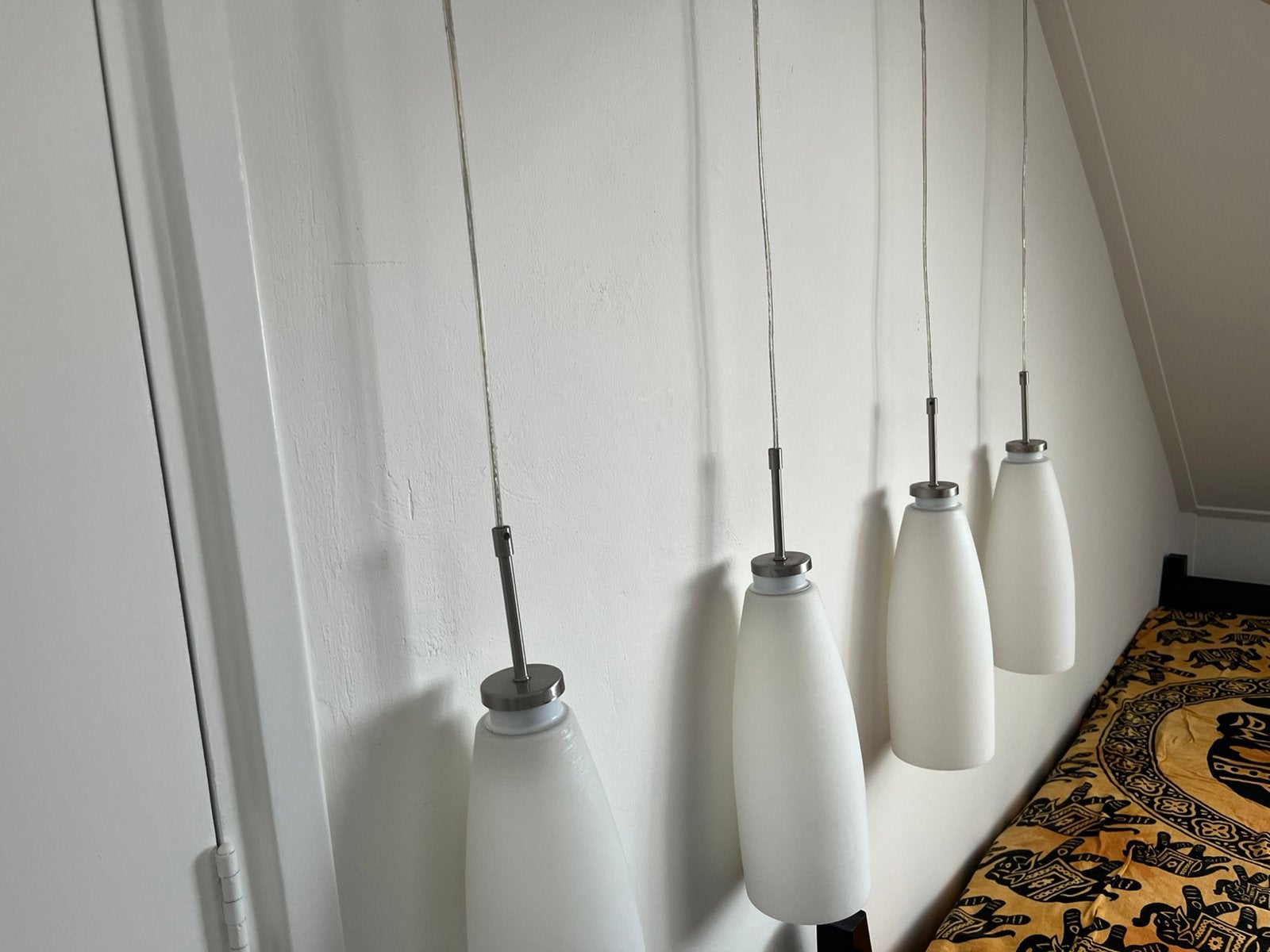 Eet tafel lamp., Ophalen, Zo goed als nieuw, Glas