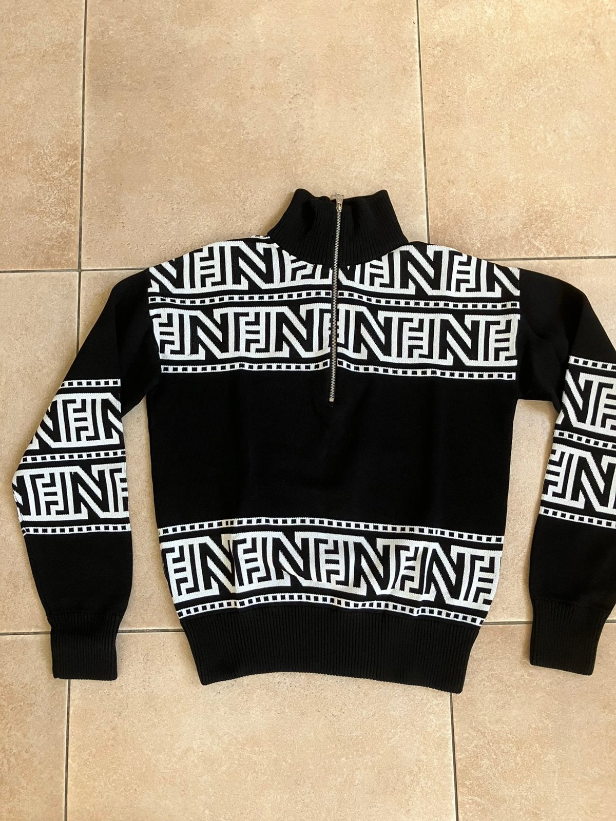 Teui Nikkie zwart wit maat 34, Ophalen of Verzenden, Nieuw, Maat 34 (XS) of kleiner, Zwart