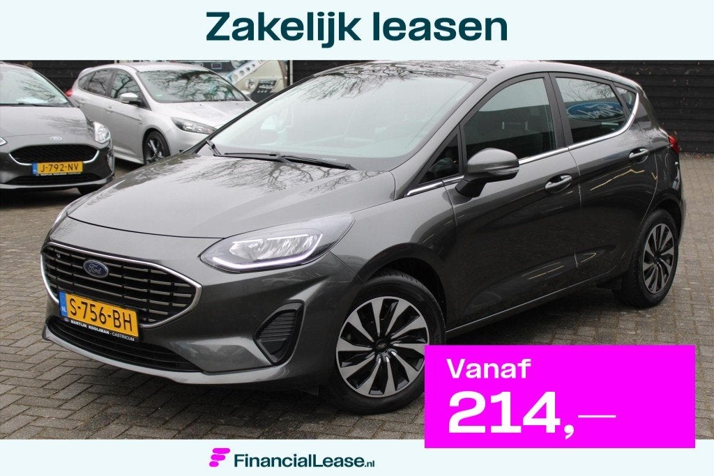 Ford Fiesta 1.0 EcoBoost Hybrid 125pk Titanium, Navigatie, Voorwielaandrijving, 12 maanden, Stof, Gebruikt