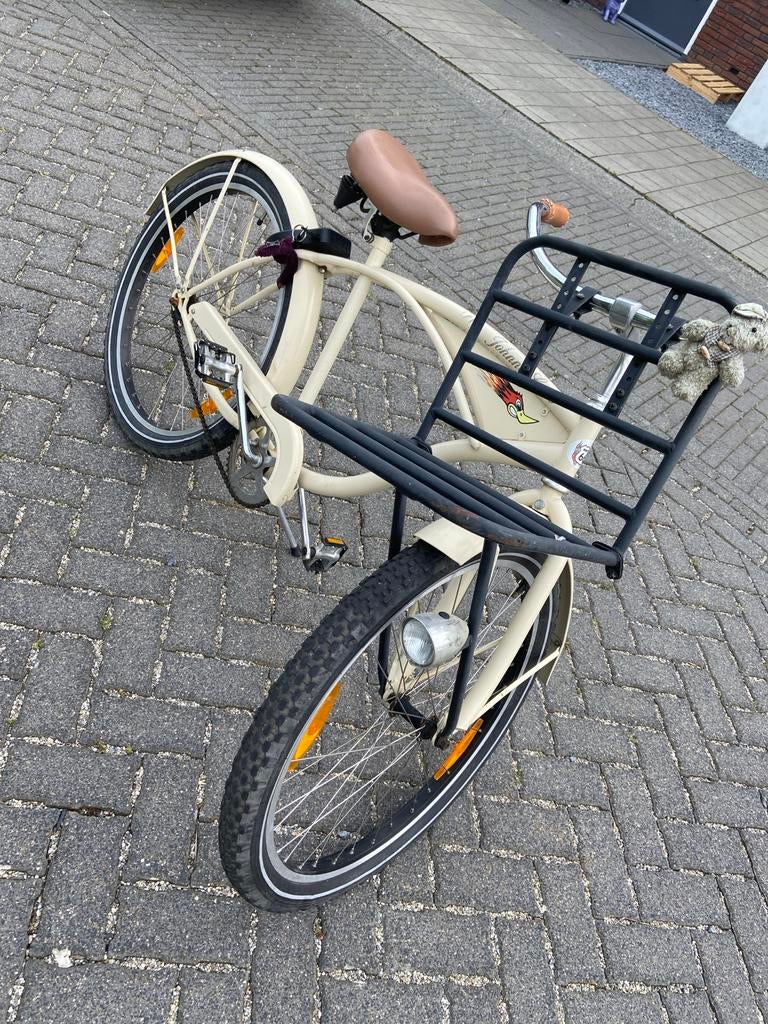 Unieke Jonny Loco fiets met slot en verlichting, Ophalen of Verzenden, Zo goed als nieuw, Staal