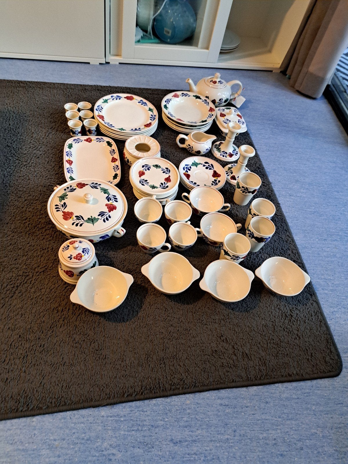 Uitgebreid Boerenbont servies - Zeer compleet, Huis en Inrichting, Keuken | Servies, Zo goed als nieuw, Aardewerk, Ophalen
