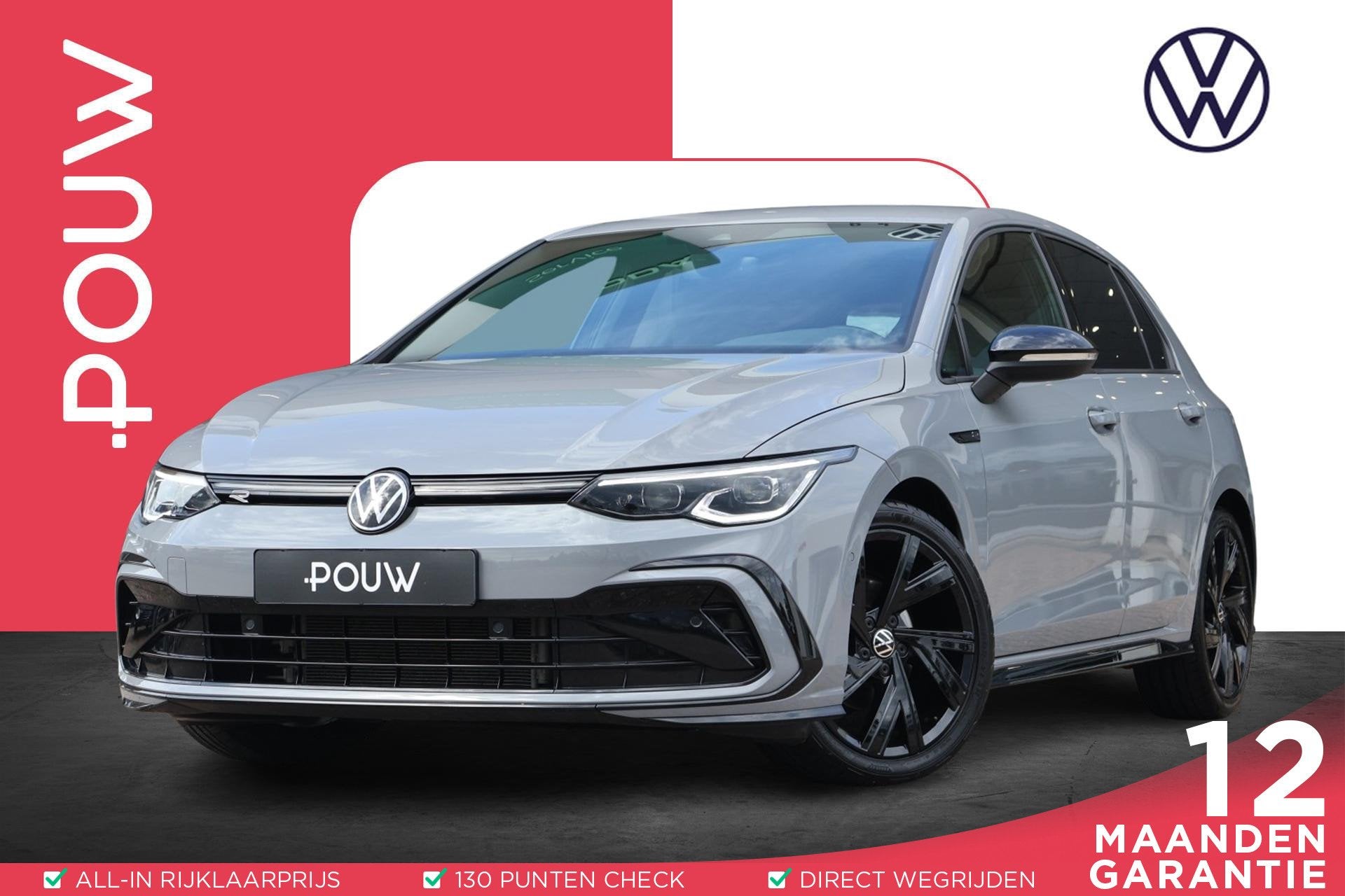 Volkswagen Golf 1.5 eTSI 150pk DSG R-Line | Adaptive Cruise, Auto's, Volkswagen, 12 maanden, Stof, 4 cilinders, Automatische klimaatregeling