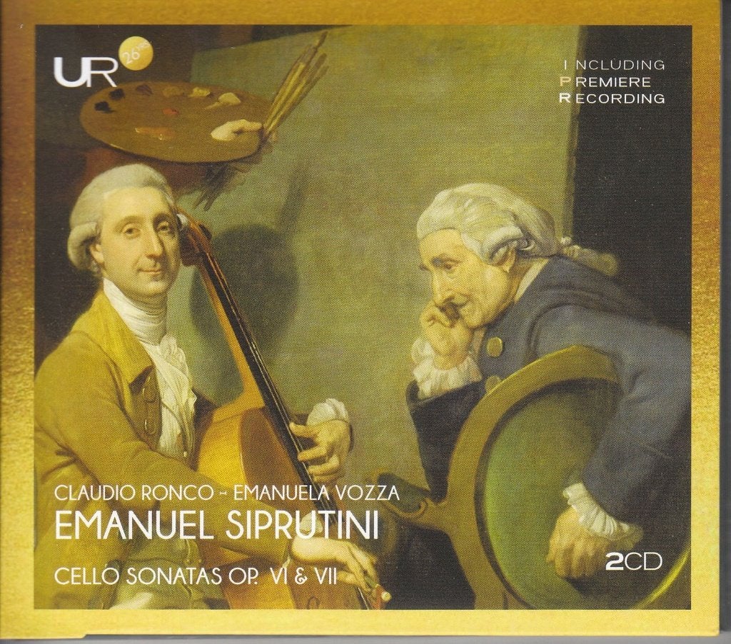 NIEUW 2CD Siprutini: Cello Sonatas op. VI & VII, Inclusief boekje, Kamermuziek, Ophalen of Verzenden, Nieuw in verpakking
