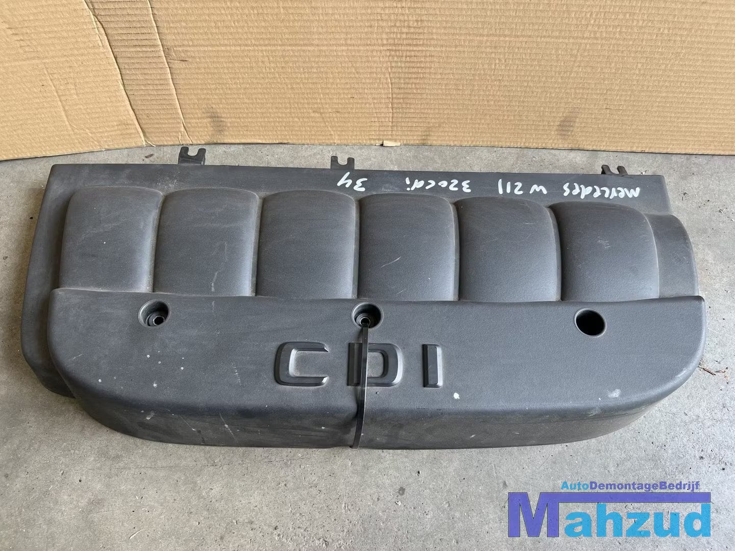 MERCEDES E-klasse w211 3.2 cdi Motorbescherm plaat 2002-2009, Gebruikt, Mercedes-Benz AG, Mercedes-Benz, Ophalen of Verzenden