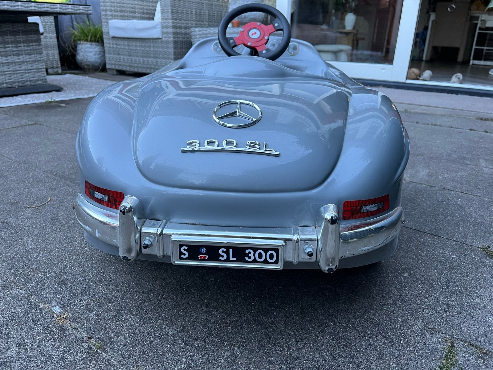 Mercedes 300 SL Trapauto - Kinderauto, Ophalen, Gebruikt
