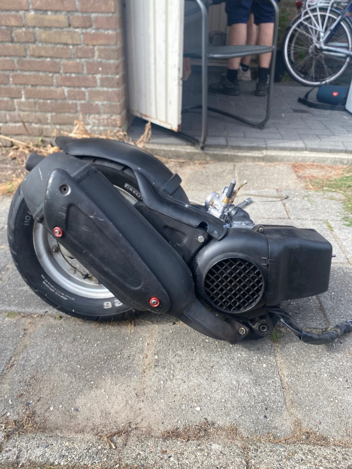 Piaggio skr blok. 125. Plug and play., Ophalen of Verzenden, Zo goed als nieuw