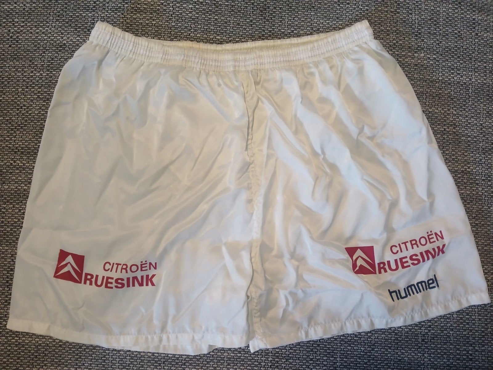 Graafschap matchworn short 1995 - Promotiejaar, Wit, Maat 56/58 (XL), Ophalen of Verzenden, Voetbal