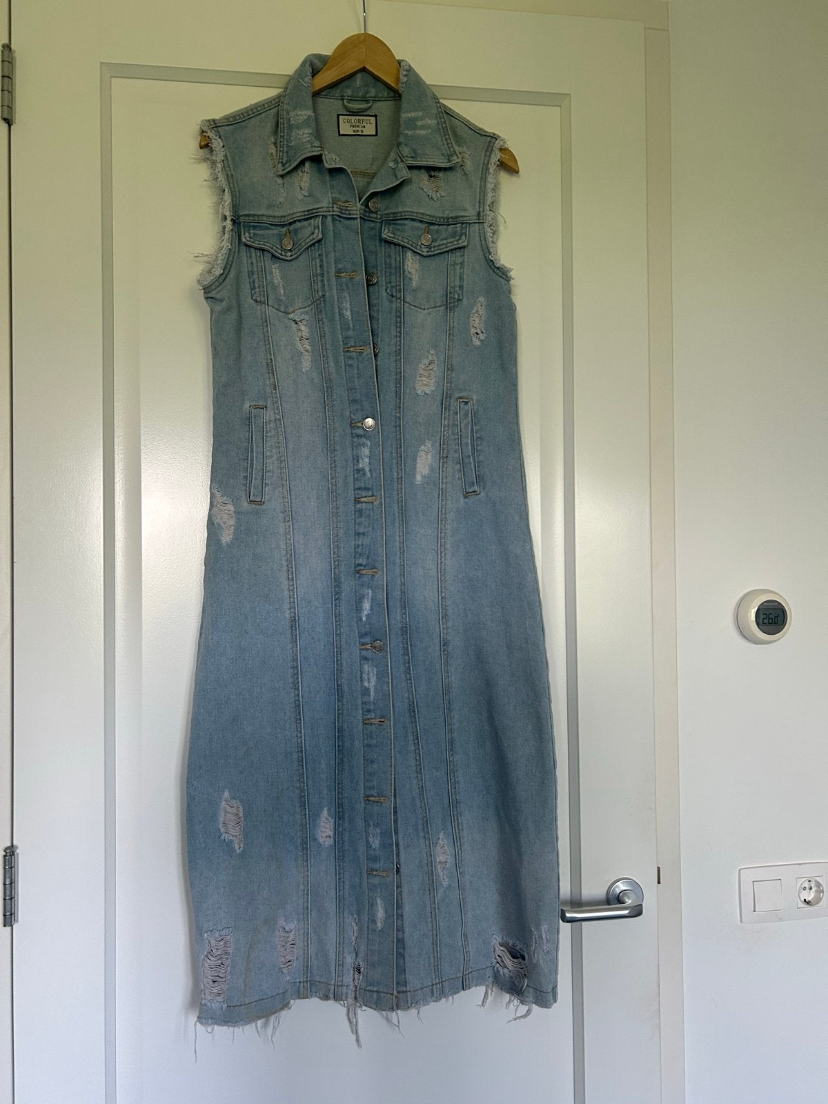 Leuke spijkerjurk / lange spijkerblouse - Maat S, Kleding | Dames, Blauw, Nieuw, Ophalen of Verzenden, Maat 36 (S)