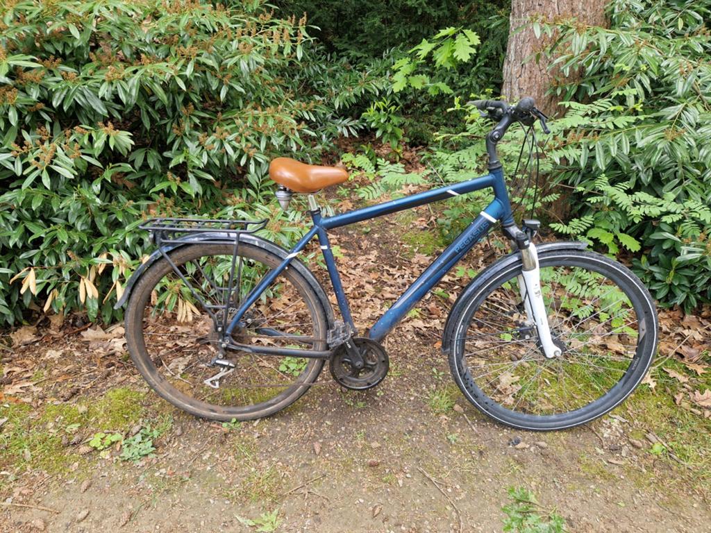 28" inch pegasus herenfiets opknapper 21 versnellingen, Fietsen en Brommers, 28 inch, Gebruikt, Vering, 57 tot 61 cm