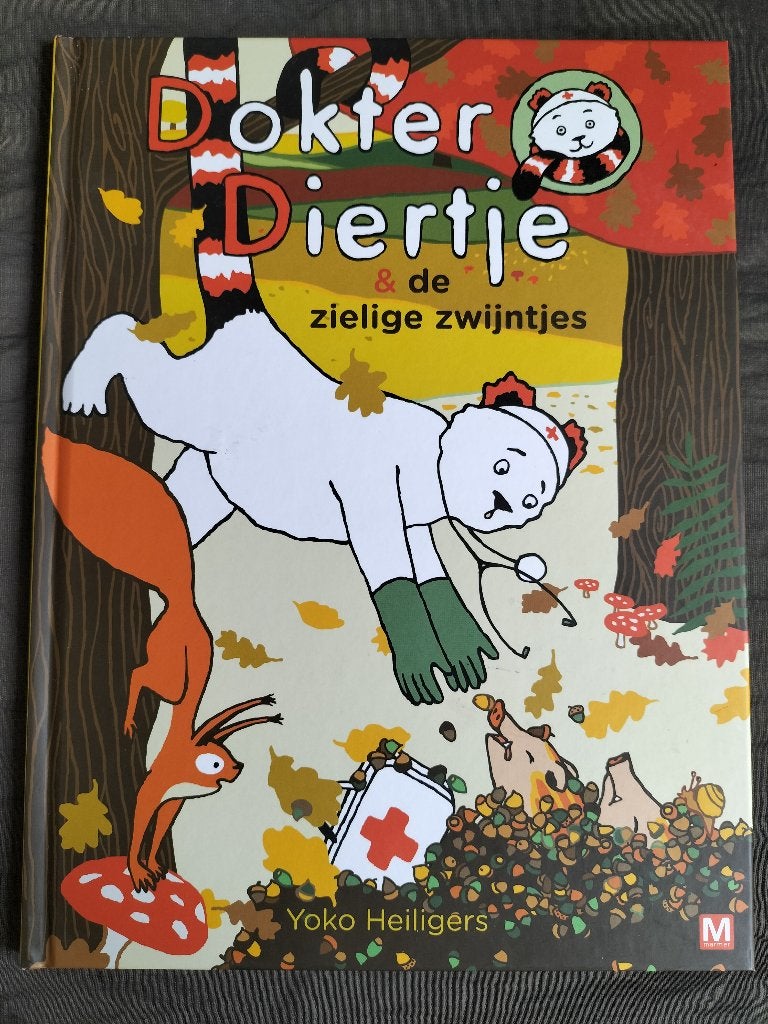 Yoko Heiligers - Dokter Diertje & de zielige zwijntjes, Boeken, Fictie algemeen, Jongen of Meisje, Ophalen of Verzenden, Zo goed als nieuw