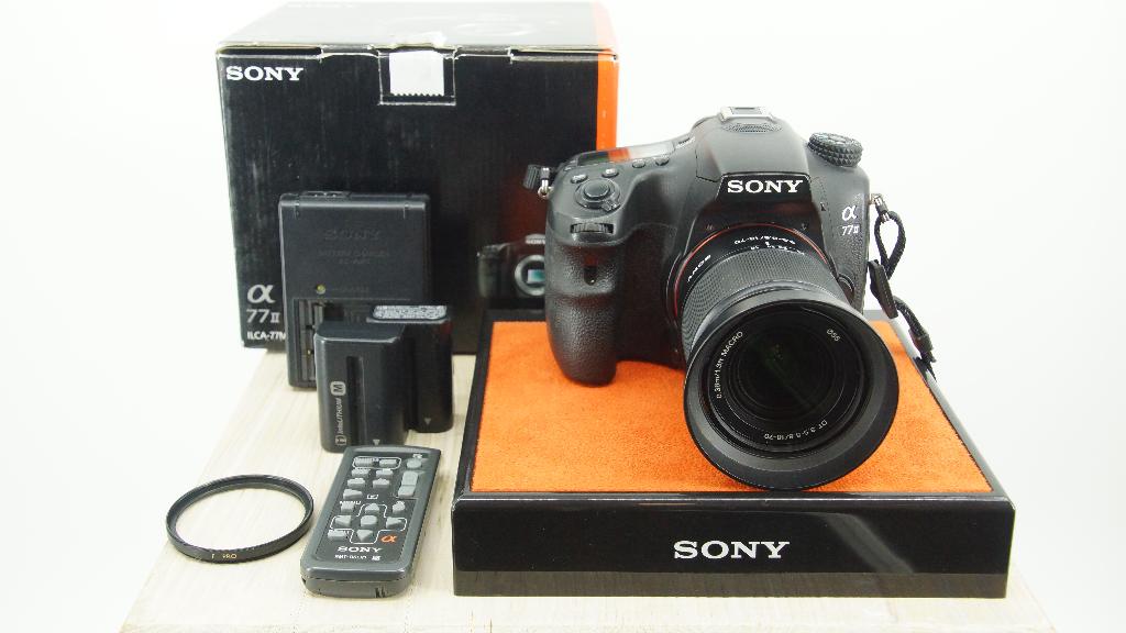 Sony a77II nette spiegelreflex camera, wifi, garantie!, Audio, Tv en Foto, Fotocamera's Digitaal, Spiegelreflex, Ophalen of Verzenden