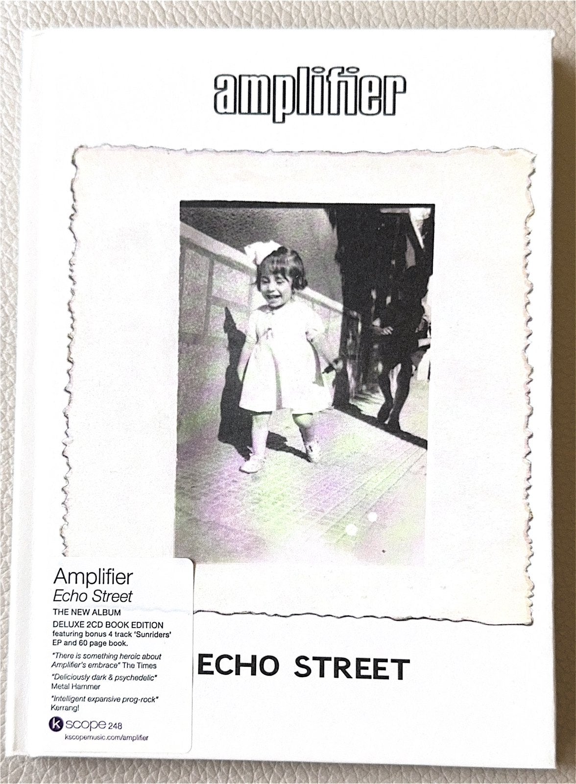 AMPLIFIER, ECHO STREET, DeLuxe 2 cd Book Edition 60 pagina’s, Progressive Rock, Boxset, Verzenden, Zo goed als nieuw