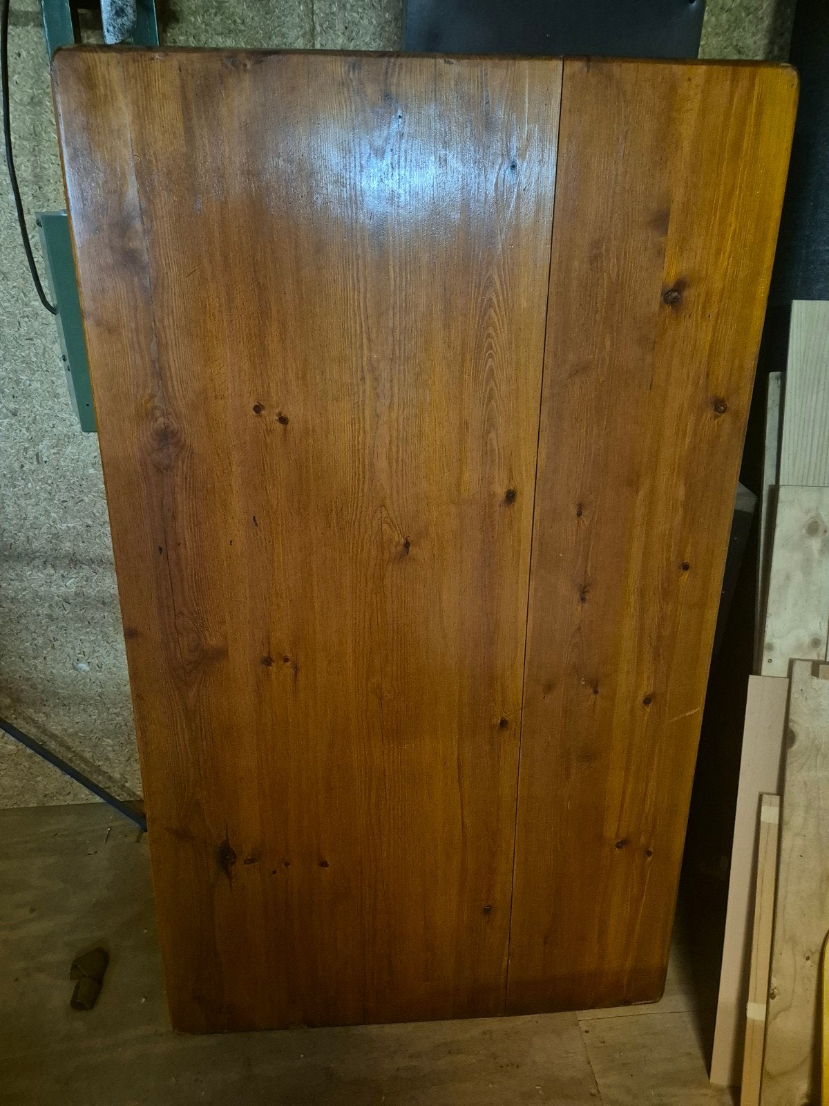 Kloostertafel robuust brocante - houten eettafel, Huis en Inrichting, Ophalen, Gebruikt, 100 tot 150 cm, 50 tot 100 cm