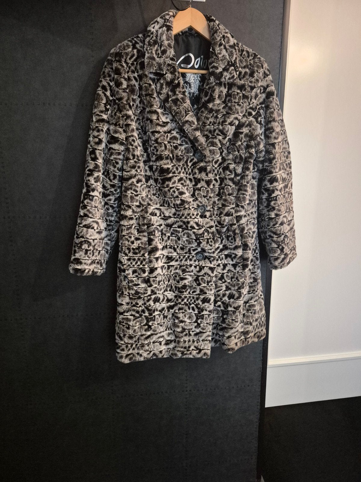 Barbara lebek winterjas, Kleding | Dames, Jassen | Winter, Verzenden, Zo goed als nieuw, Zwart