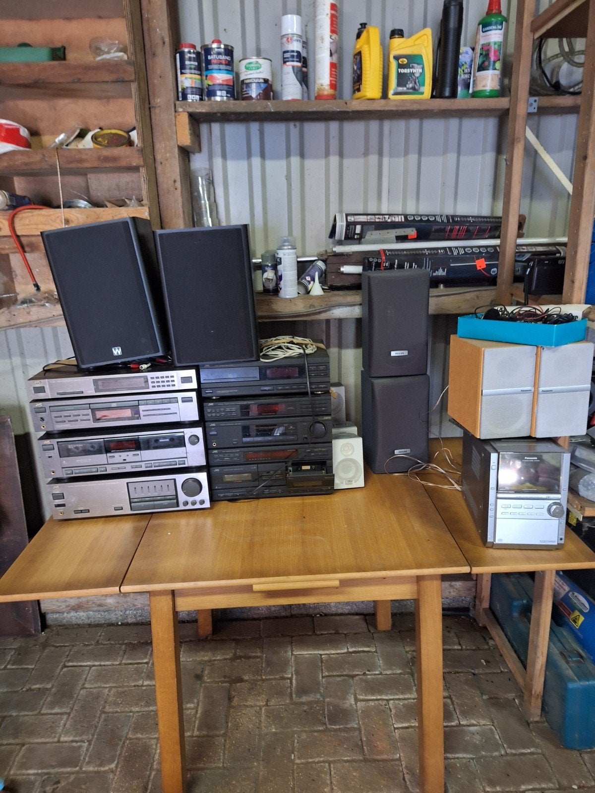 mooi parteitje audio .zie fotos   moet weg!!!, Ophalen, Audio