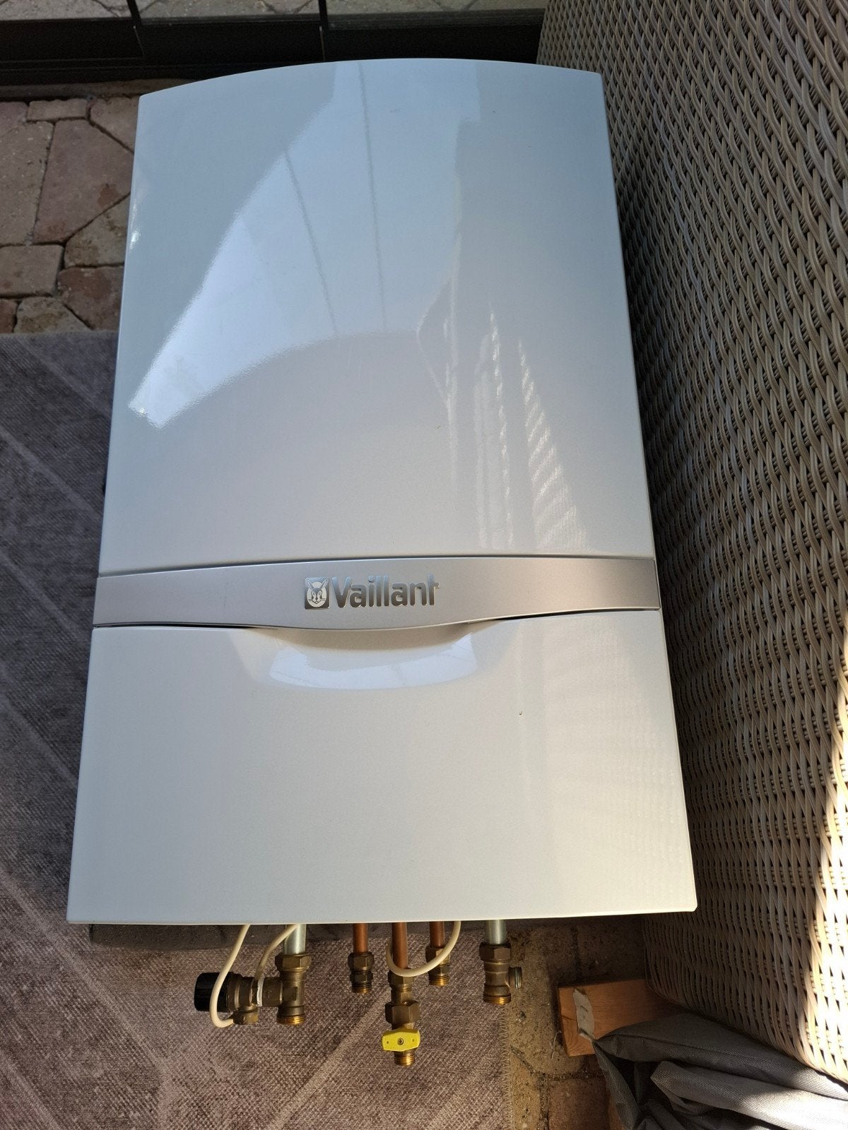 Vaillant ecoTEC plus VHR 24-34/5-5 R3 CV-ketel, Ophalen, 30 tot 80 cm, Gebruikt, Cv-ketel of Combi-ketel