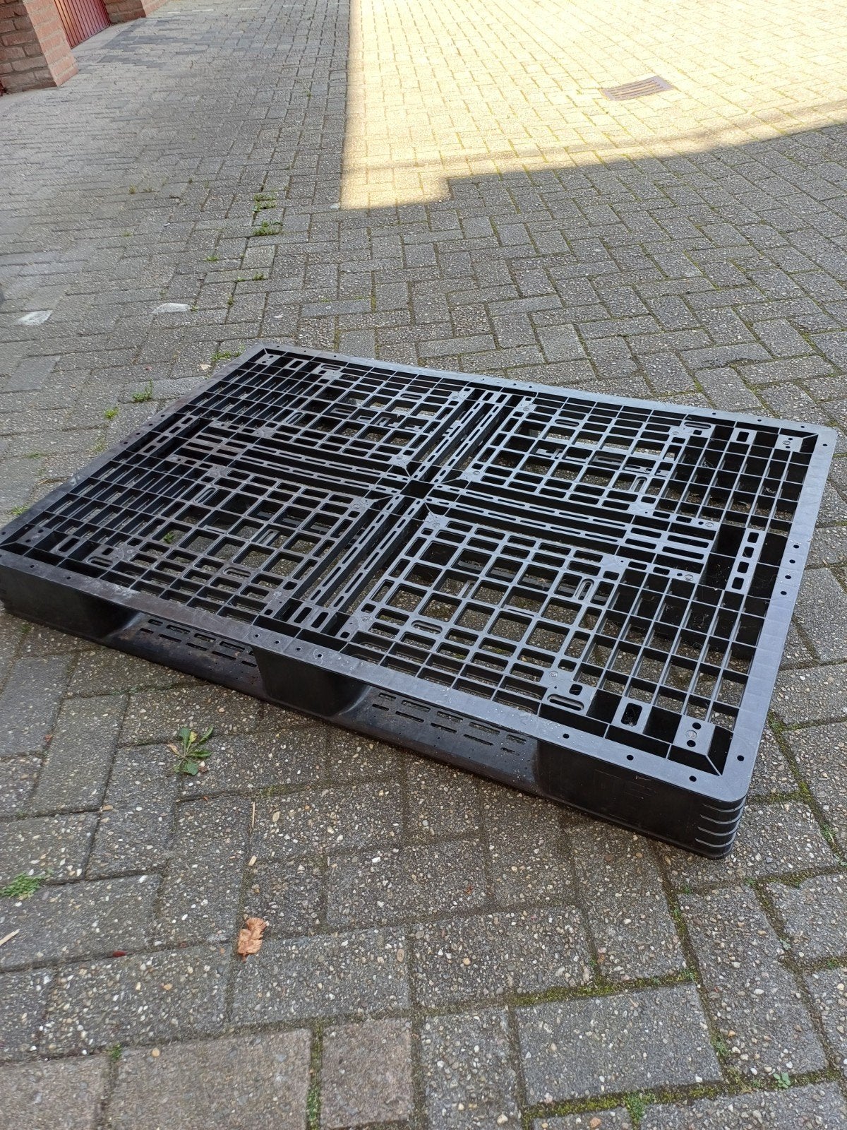 Stevig kunststof pallet, Ophalen, 100 cm of meer, 60 cm of meer, Overige typen