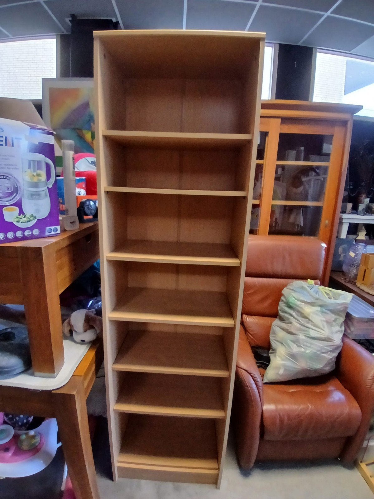 Boekenkast, Ophalen, 50 tot 100 cm, Zo goed als nieuw, 150 tot 200 cm