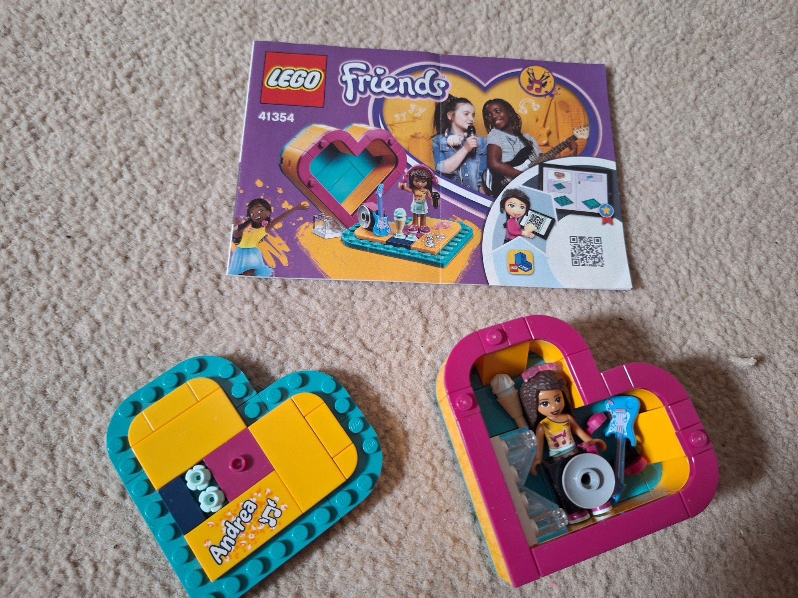 LEGO Friends Andrea's Hartdoosje 41354, Ophalen of Verzenden
