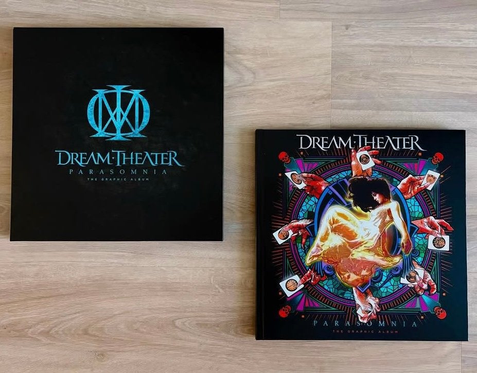 Dream Theater - Parasomnia The Graphic Album DELUXE Book, Cd's en Dvd's, Vinyl | Hardrock en Metal, Verzenden, Zo goed als nieuw