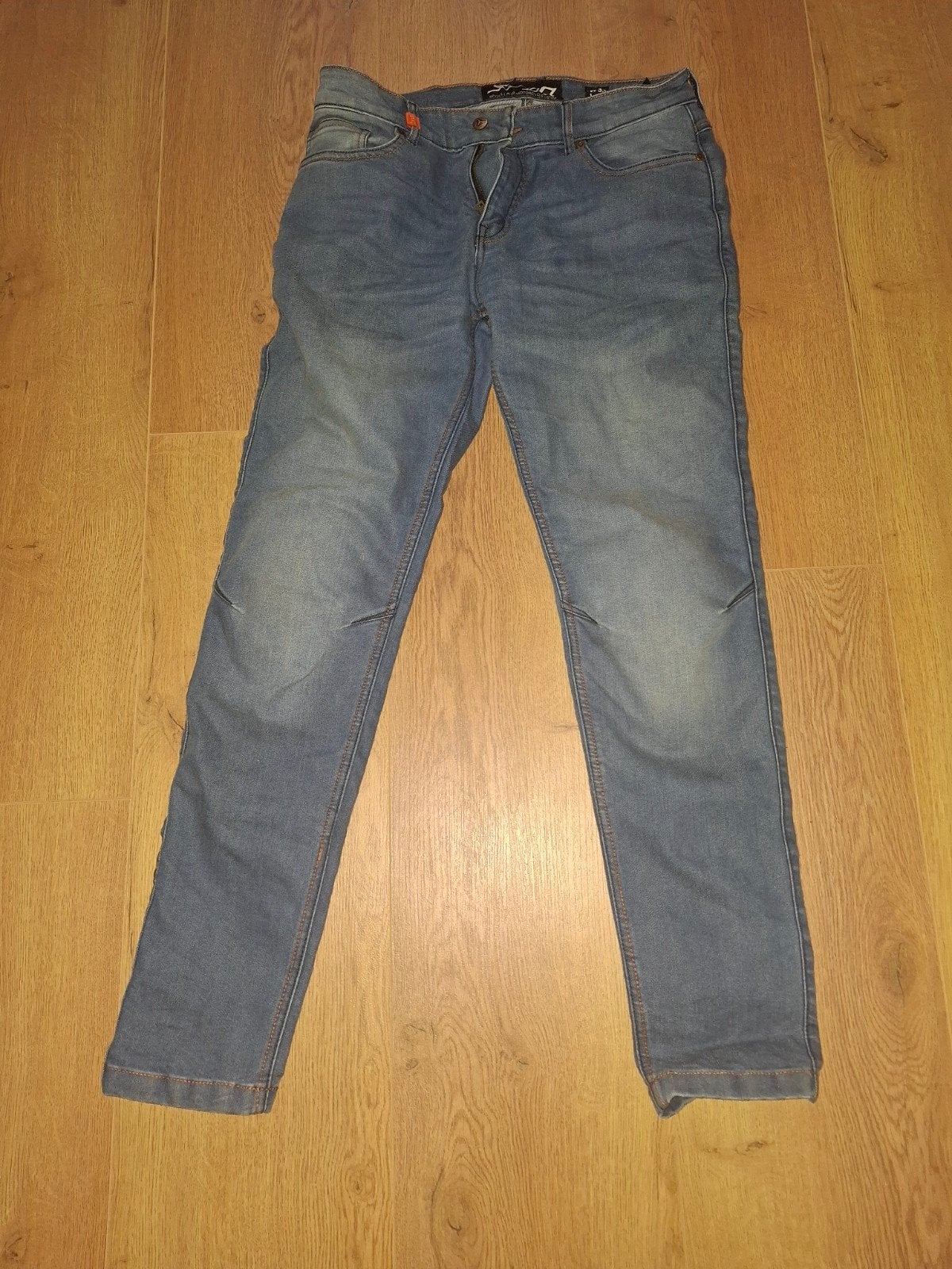 Nieuwe motor spijkerbroek, Ophalen, Nieuw, Blauw, W33 - W34 (confectie 48/50)