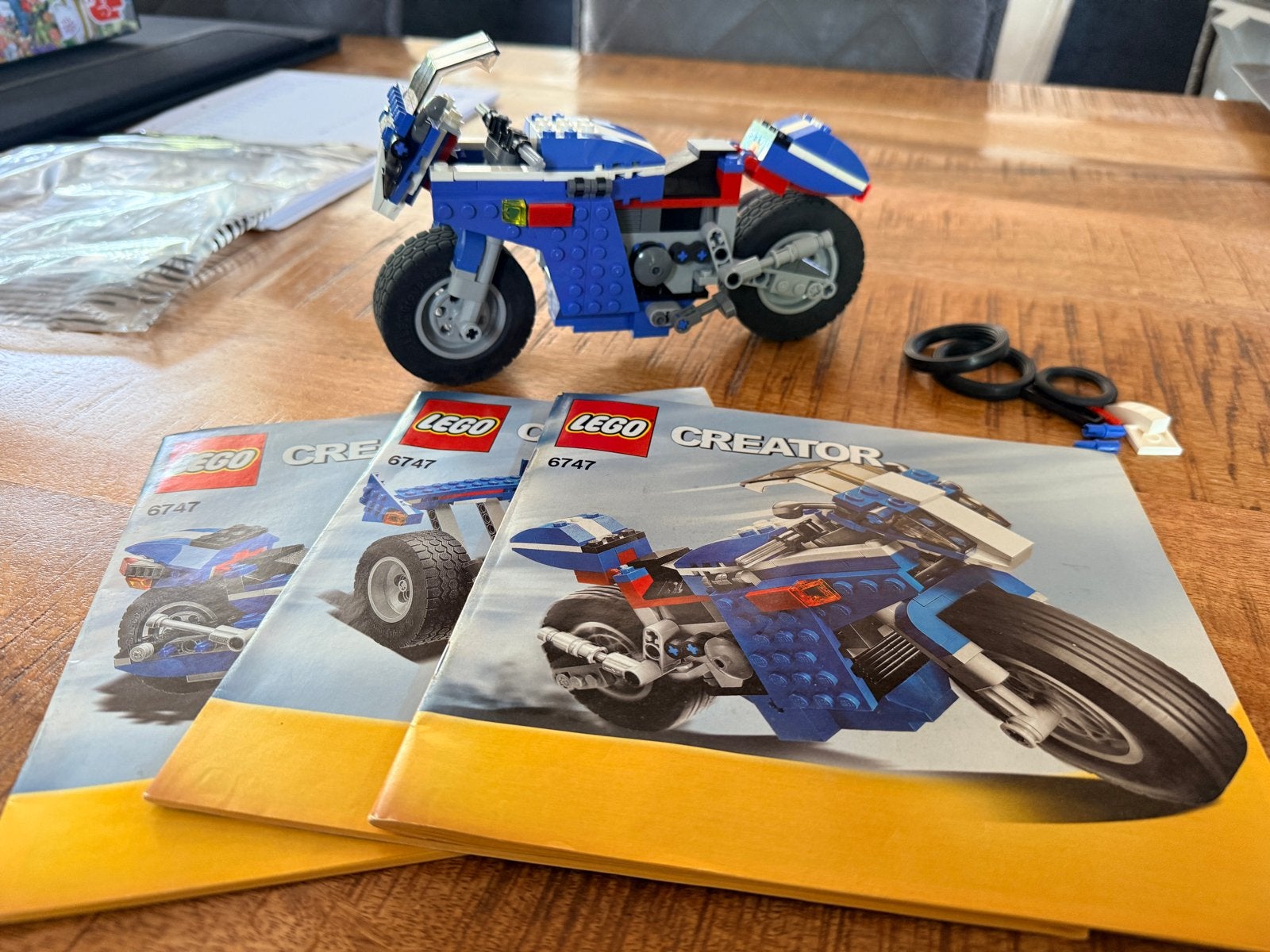 LEGO Creator 6747 Race Rider Motorfiets, Gebruikt, Lego, Ophalen of Verzenden, Compleet