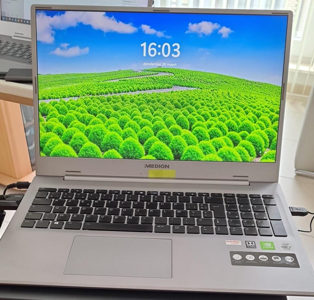 Laptop 17" Medion Akoya P17105 i7 Windows 11, Ophalen, 2 TB, HDD, 17 inch of meer