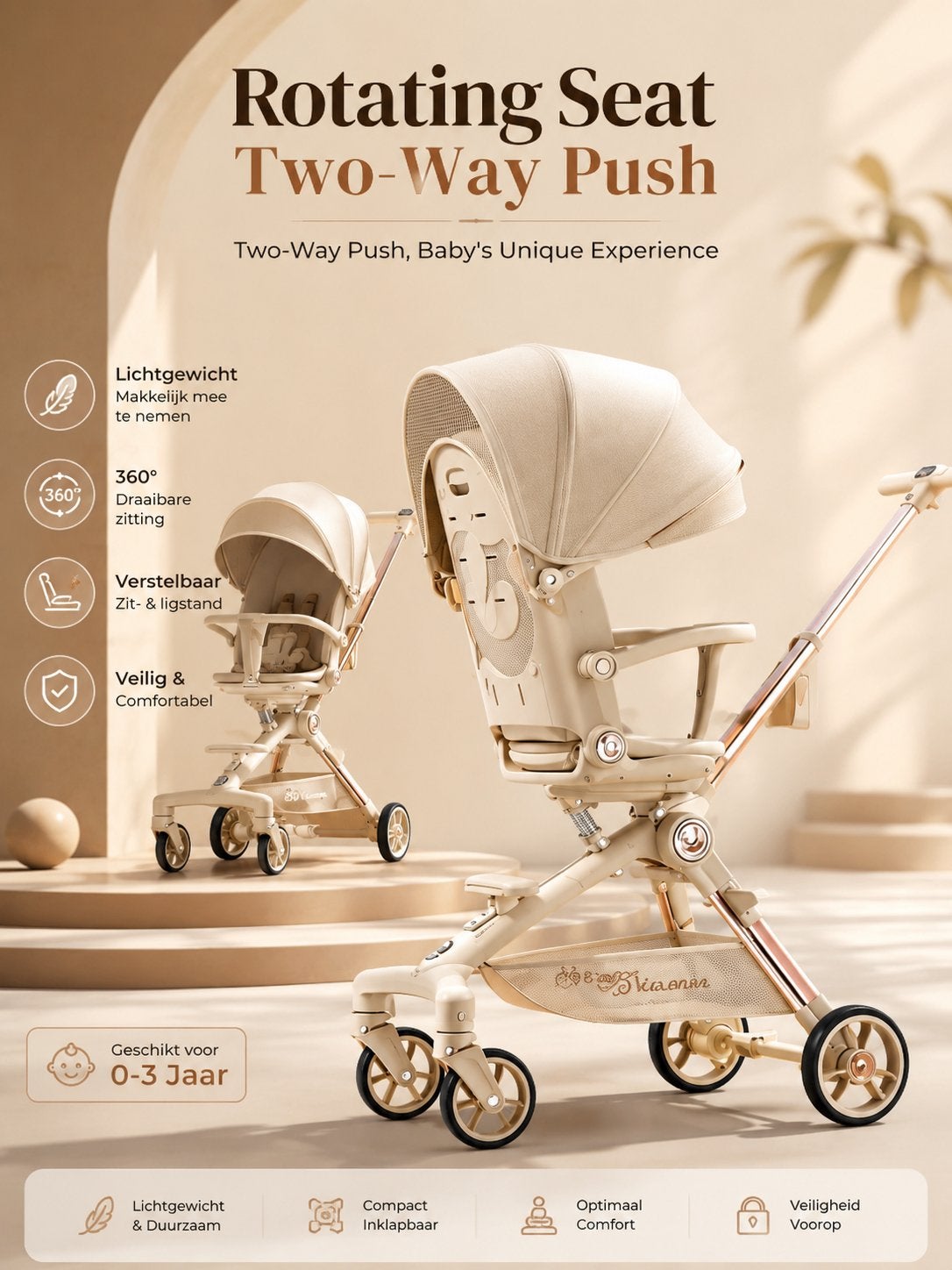 Kinderwagen Nieuw Sale van €285 nu voor, Kinderen en Baby's, Ophalen of Verzenden, Nieuw