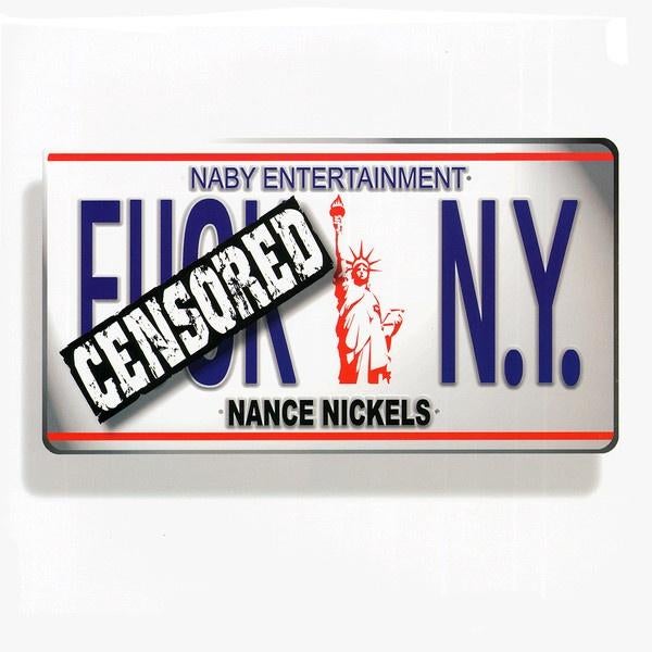 LP - Nance nickels - FUCK N.Y. - Hip Hop, 2000 tot heden, Inclusief binnenhoes, Ophalen of Verzenden, Zo goed als nieuw
