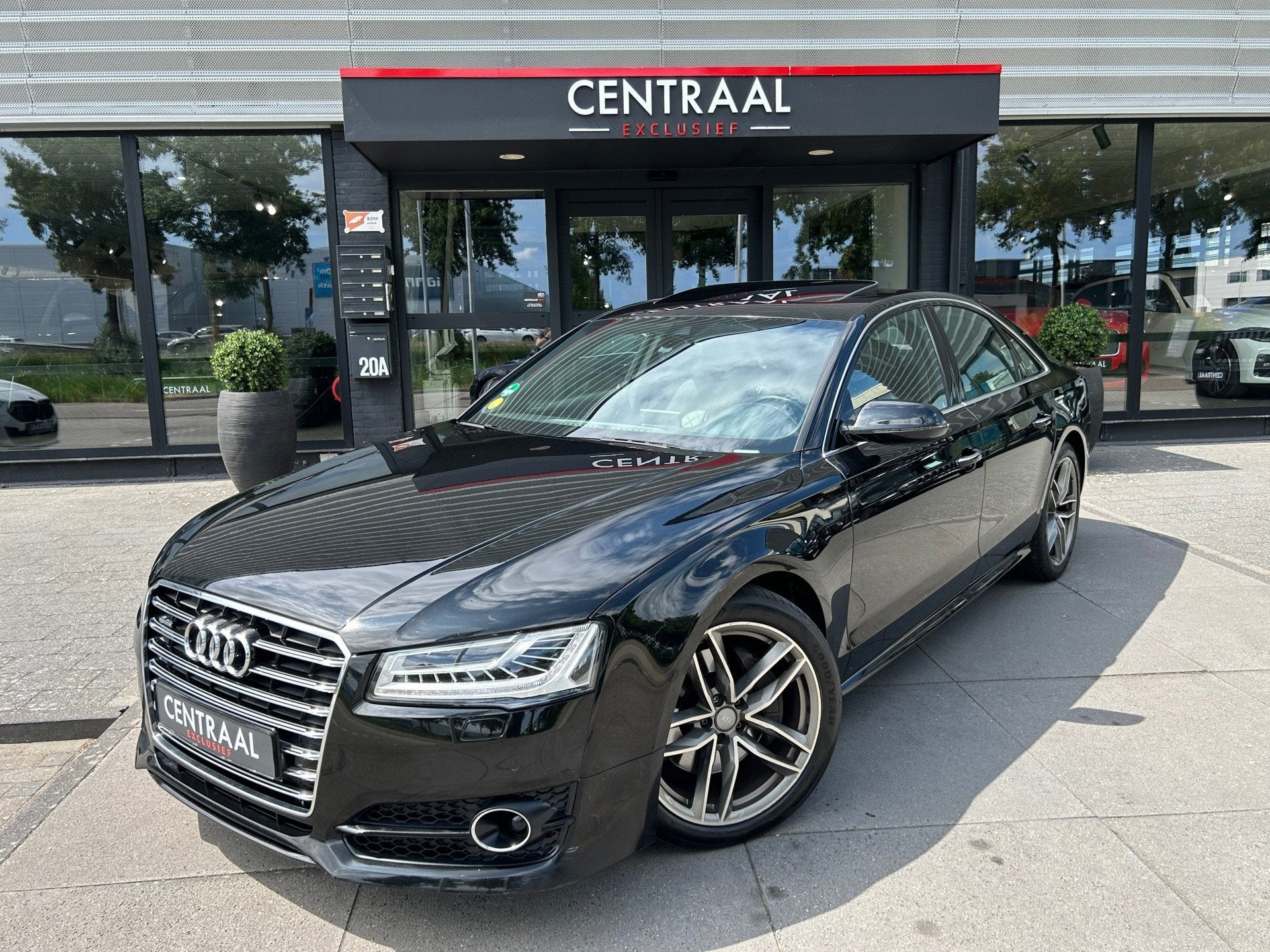 Audi A8 3.0 TDI quattro|NL-Auto|Bosé|Pano|Leder|Memory|Came, Automaat, Zwart, Bedrijf, Diesel