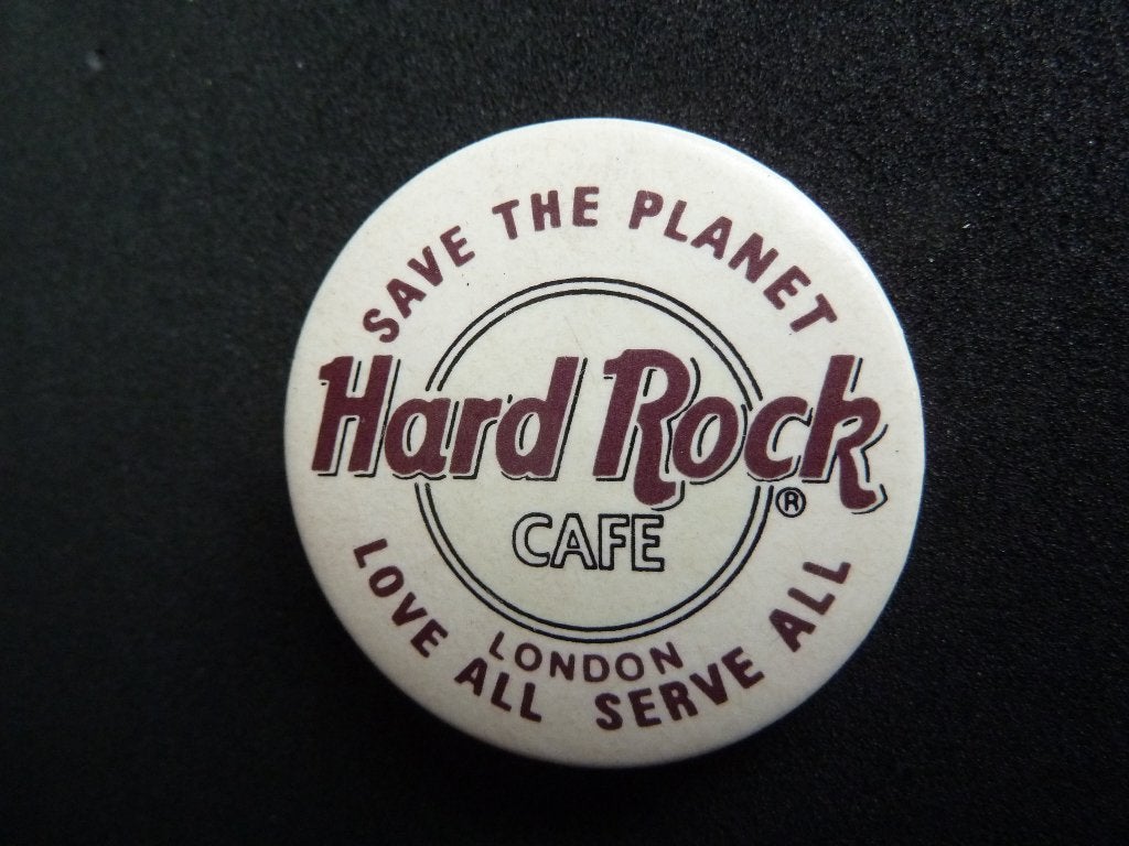 Authentieke originele Hard Rock Cafe Badge London, Ophalen of Verzenden, Overige onderwerpen