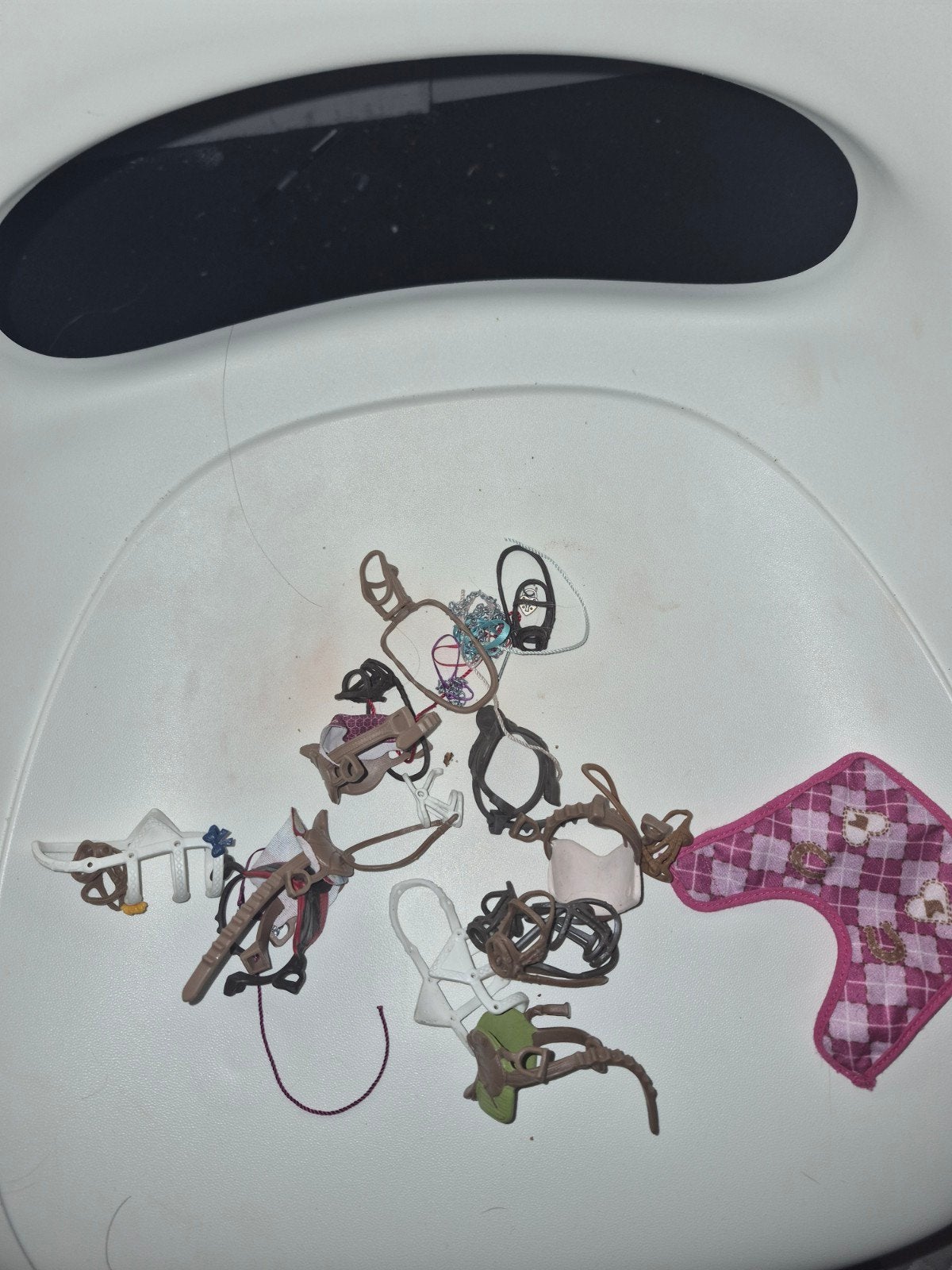 Schleich paardentuigjes en accessoires, Ophalen of Verzenden, Gebruikt, Jongen of Meisje