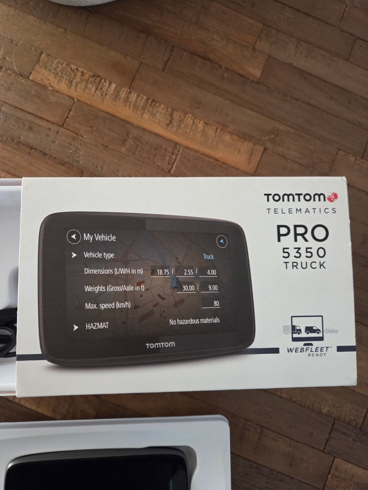 TomTom PRO 5350 Truck Navigatiesysteem, Ophalen of Verzenden, Zo goed als nieuw