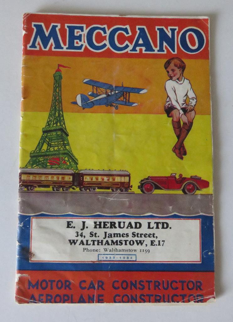 MECCANO CATALOGUS  1933-1934, Antiek en Kunst, Antiek | Speelgoed, Ophalen of Verzenden