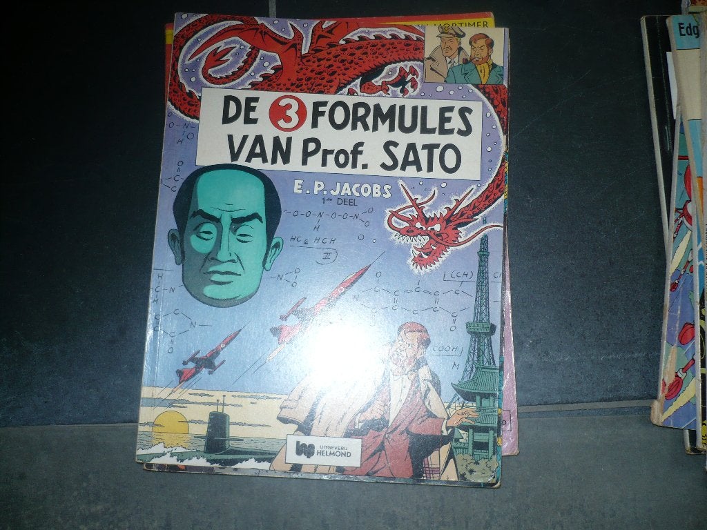 10 de avonturen van blake en mortimer, Gelezen, Edgar P. Jacobs, Ophalen of Verzenden, Meerdere stripboeken