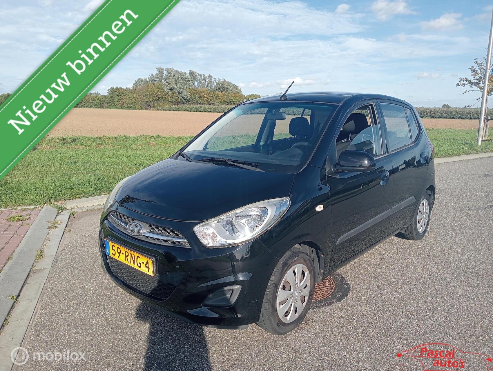 Hyundai i10 1.1 i-Drive NAP APK, Euro 5, Stof, Gebruikt, 4 cilinders