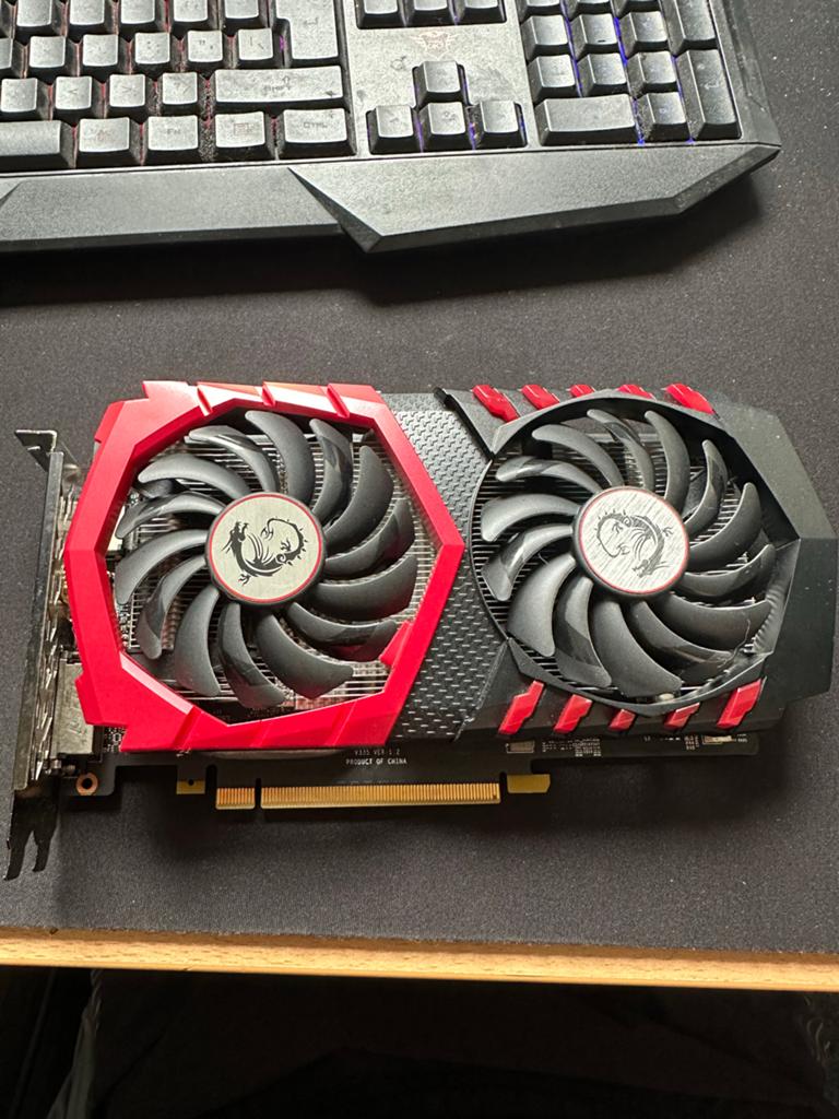 MSI Gaming GTX 1050ti 4GB - Werkt perfect!, Computers en Software, Videokaarten, PCI-Express 3, Gebruikt, Ophalen of Verzenden