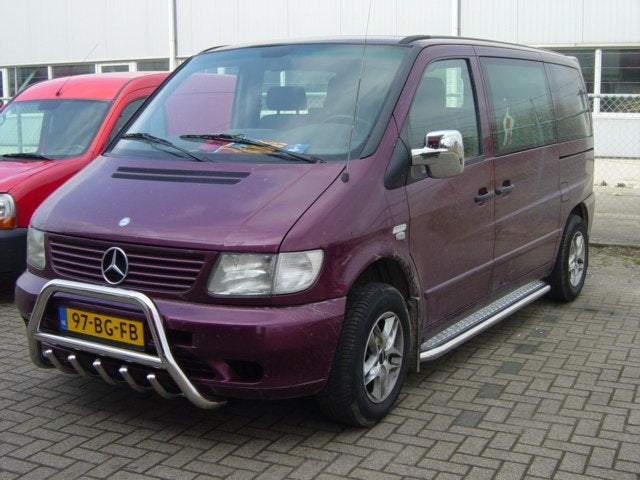 Mercedes-Benz Vito W638 (tot 2003) Pushbar Bullbar, Auto diversen, Tuning en Styling, Niet ingevuld, Niet ingevuld, Niet ingevuld