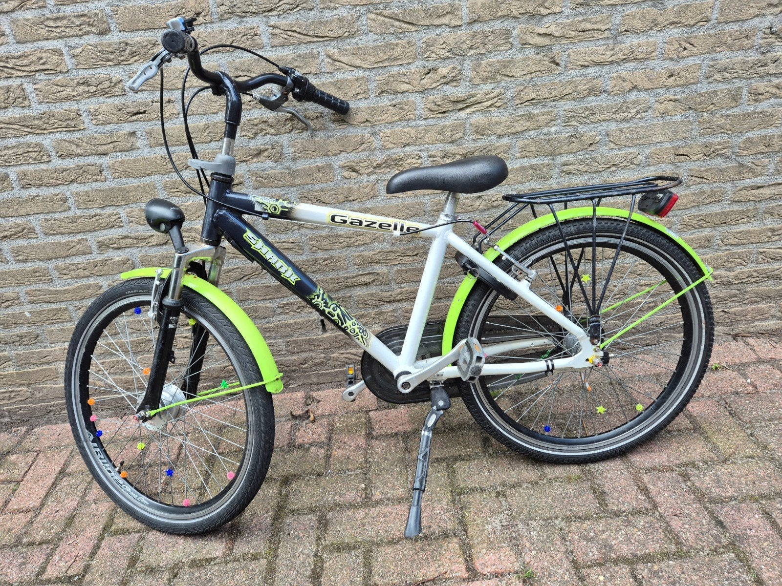 Gazelle Shark jongensfiets 24 inch, Ophalen, Gebruikt, 24 inch, Versnellingen