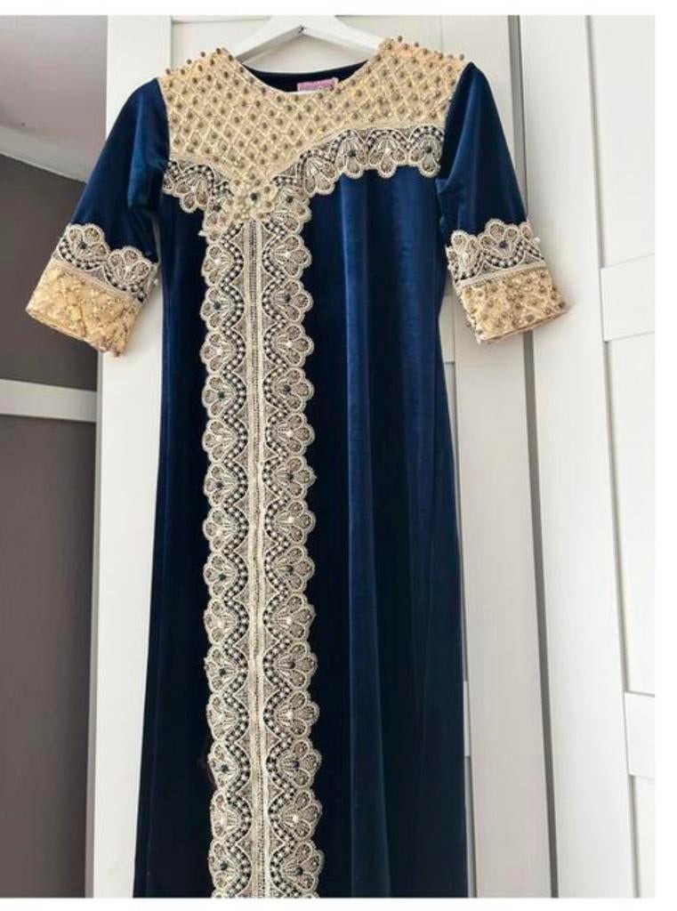 Marokkaans kaftan meisje leeftijd 8/9 jaar, Ophalen of Verzenden, Zo goed als nieuw, Maat 34 (XS) of kleiner, Overige typen