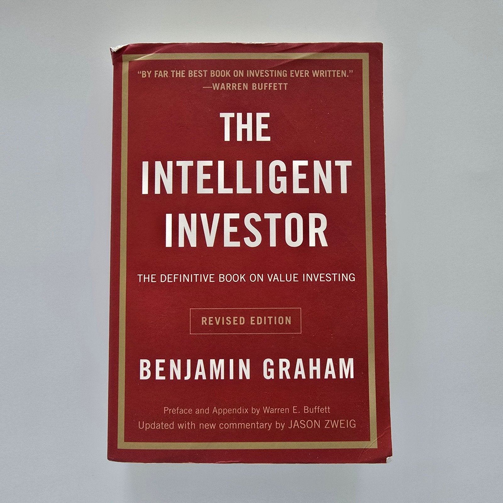 The Intelligent Investor - Benjamin Graham (Herziene Editie), Boeken, Ophalen of Verzenden, Zo goed als nieuw, Geld en Beleggen