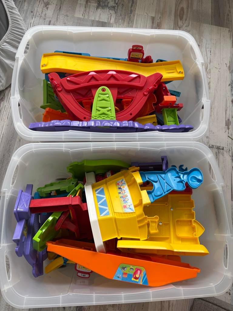 Partij VTech Toet Toet Auto's, Ophalen, Gebruikt, 6 maanden tot 2 jaar