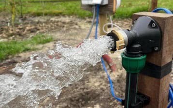 Waterpulse, waterbron, waterbron slaan tuin, Ophalen