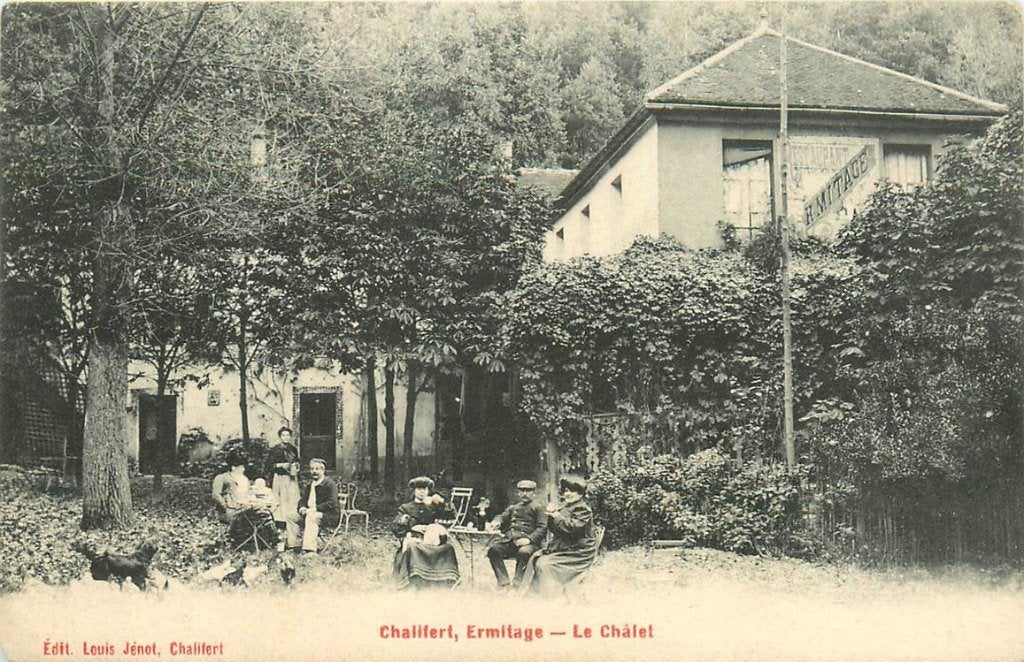 379-140-017 Chalifert Hermitage, Verzenden, Voor 1920, Frankrijk