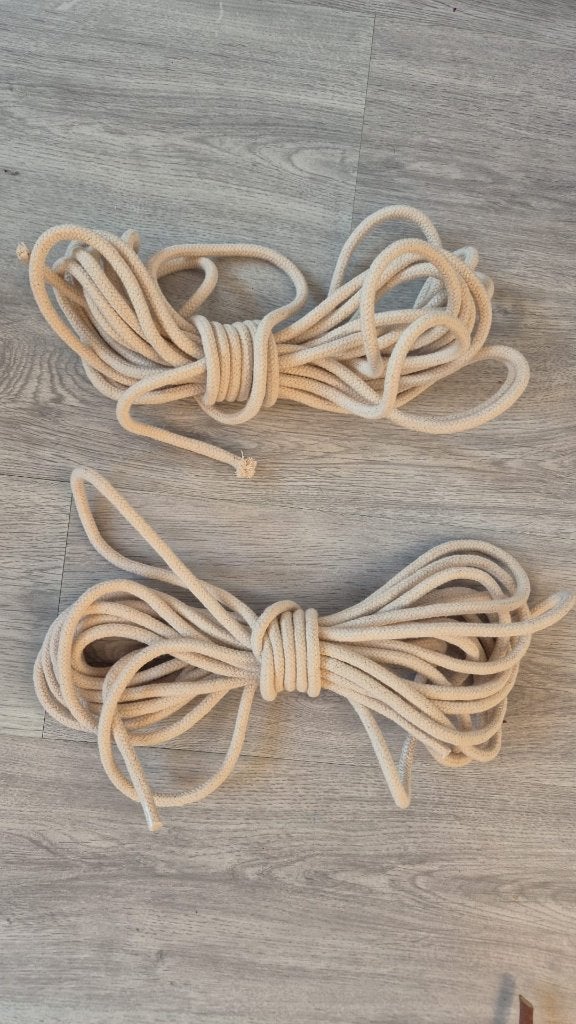 Decoratief touw, Huis en Inrichting, Ophalen, Zo goed als nieuw, Wit