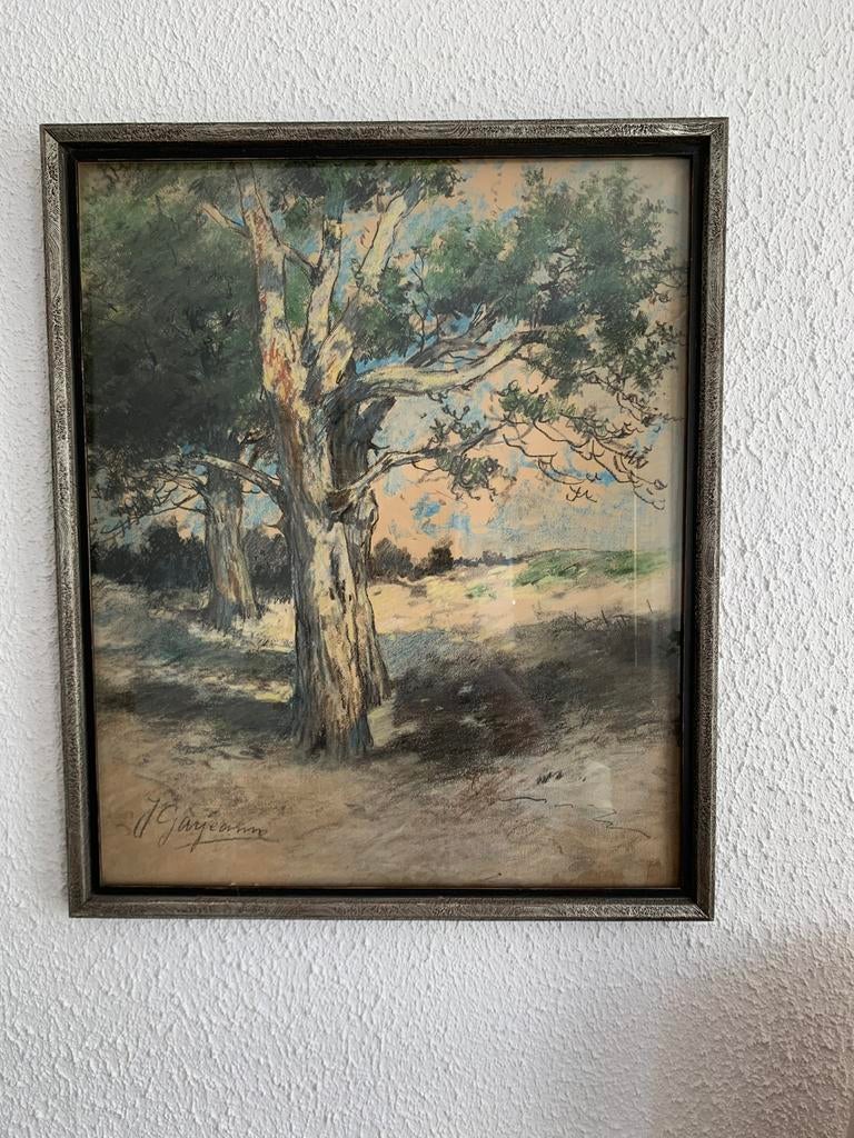 2 Schilderijen van Garjeanne - Winter en Herfst, Ophalen