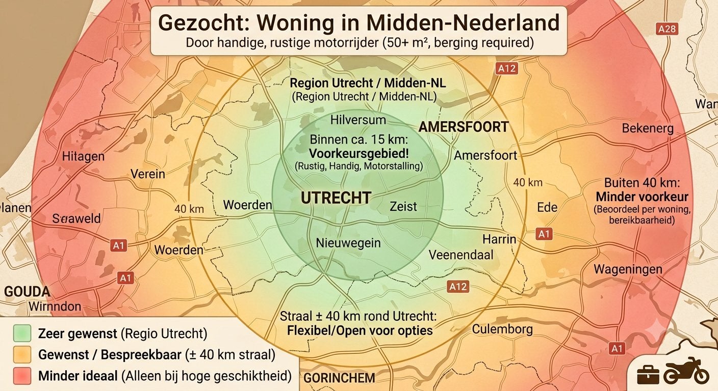 Huurder zoekt (beneden)woning/huisje Utrecht & Omgeving