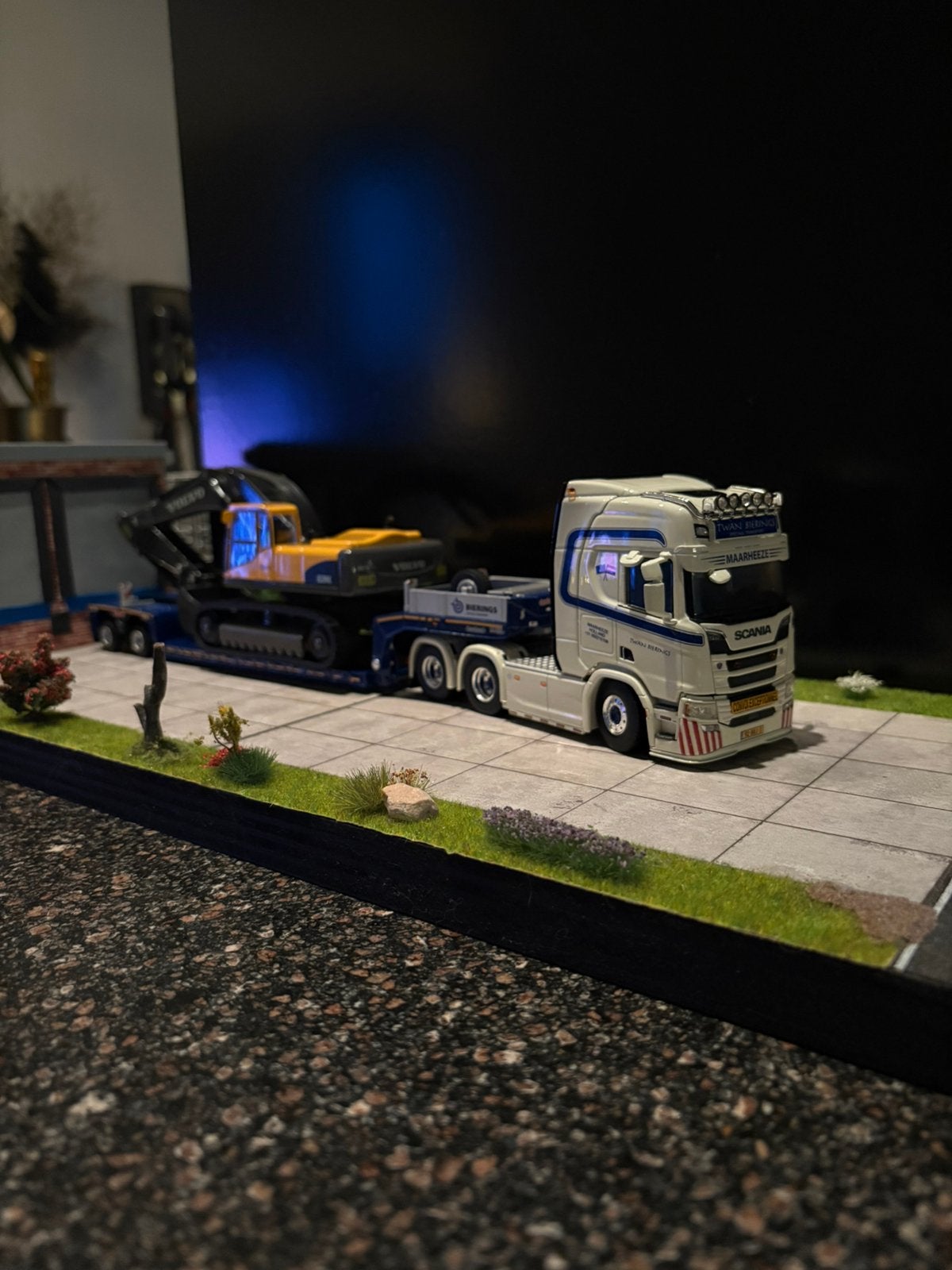 Scania R Twan Bierings met nooteboom dieplader wsi, Ophalen of Verzenden, Zo goed als nieuw, Bus of Vrachtwagen, Wsi