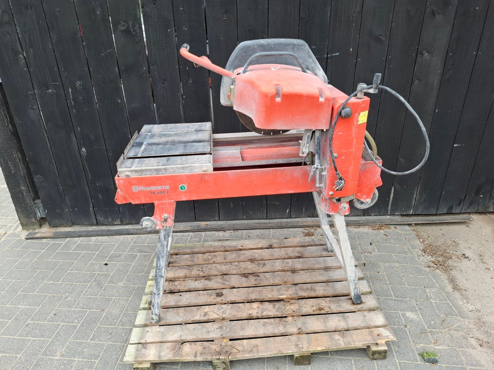 Husqvarna TS 400 F zaagtafel, Ophalen, Gebruikt, Husqvarna