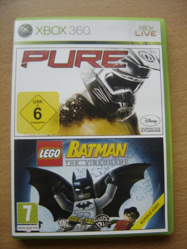 Duopack Lego Batman en Pure, Avontuur en Actie, 1 speler, Ophalen of Verzenden, Zo goed als nieuw